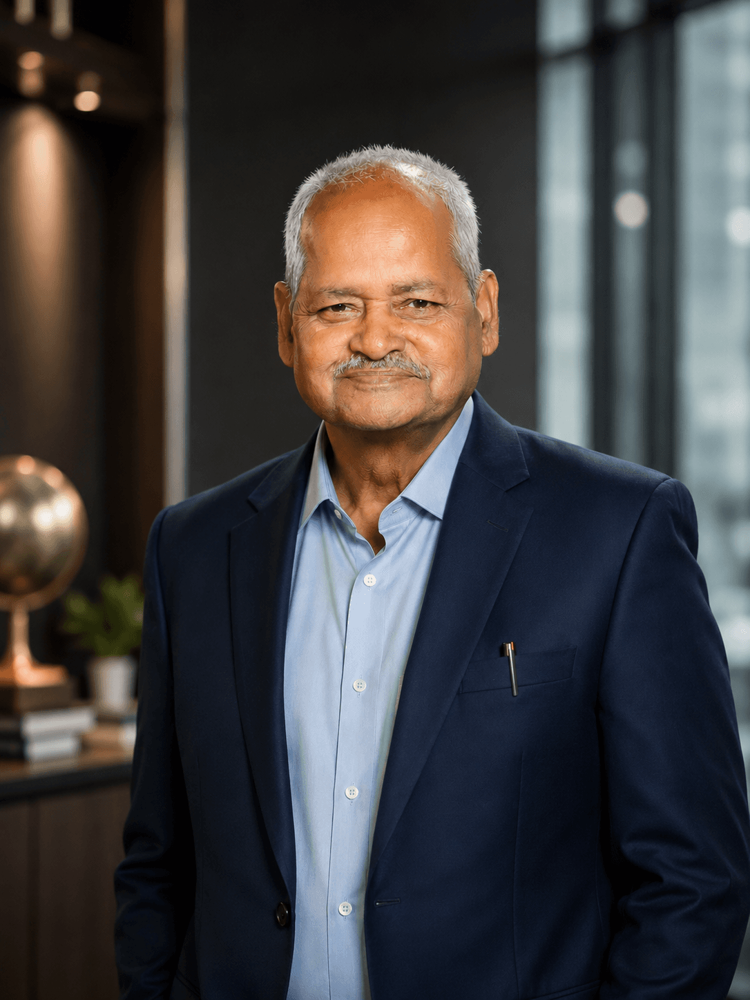 Portrait of Kantesh Prasad Singh, Director (IND) & CFO